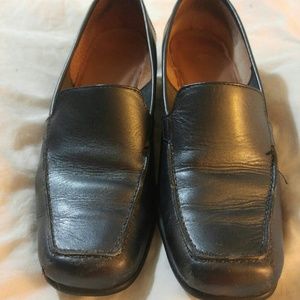 Free w/purchase.  Unisa pewter leather loafer